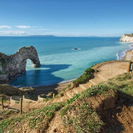 Emma'S Sea View 2-Bedroom Caravan At Durdle Door Near Wareham Dorset 웨스트 룰워스 외부 사진