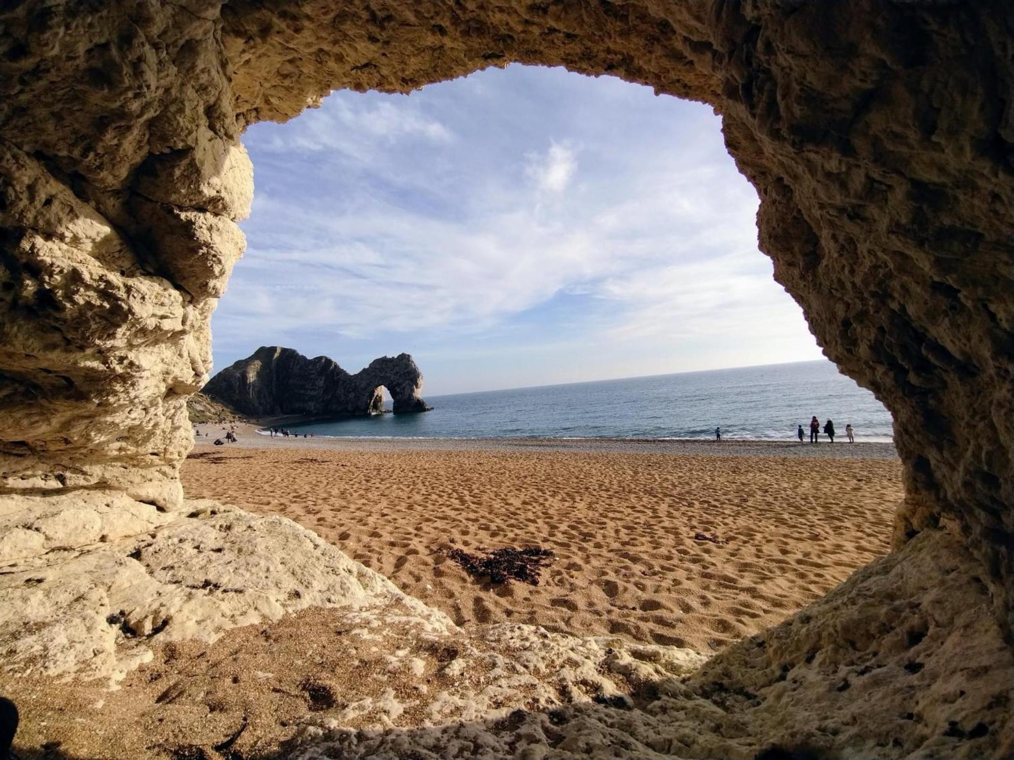 Emma'S Sea View 2-Bedroom Caravan At Durdle Door Near Wareham Dorset 웨스트 룰워스 외부 사진