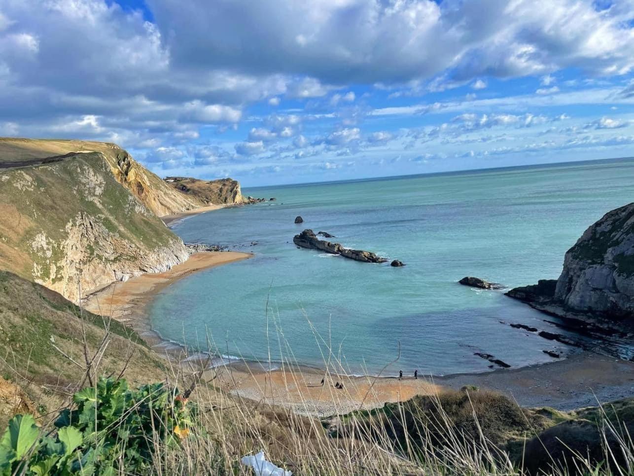 Emma'S Sea View 2-Bedroom Caravan At Durdle Door Near Wareham Dorset 웨스트 룰워스 외부 사진