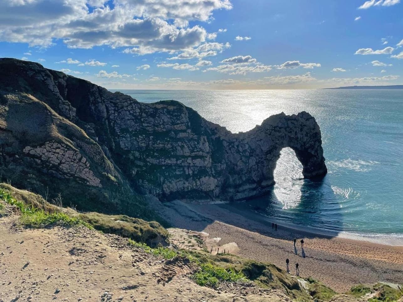 Emma'S Sea View 2-Bedroom Caravan At Durdle Door Near Wareham Dorset 웨스트 룰워스 외부 사진