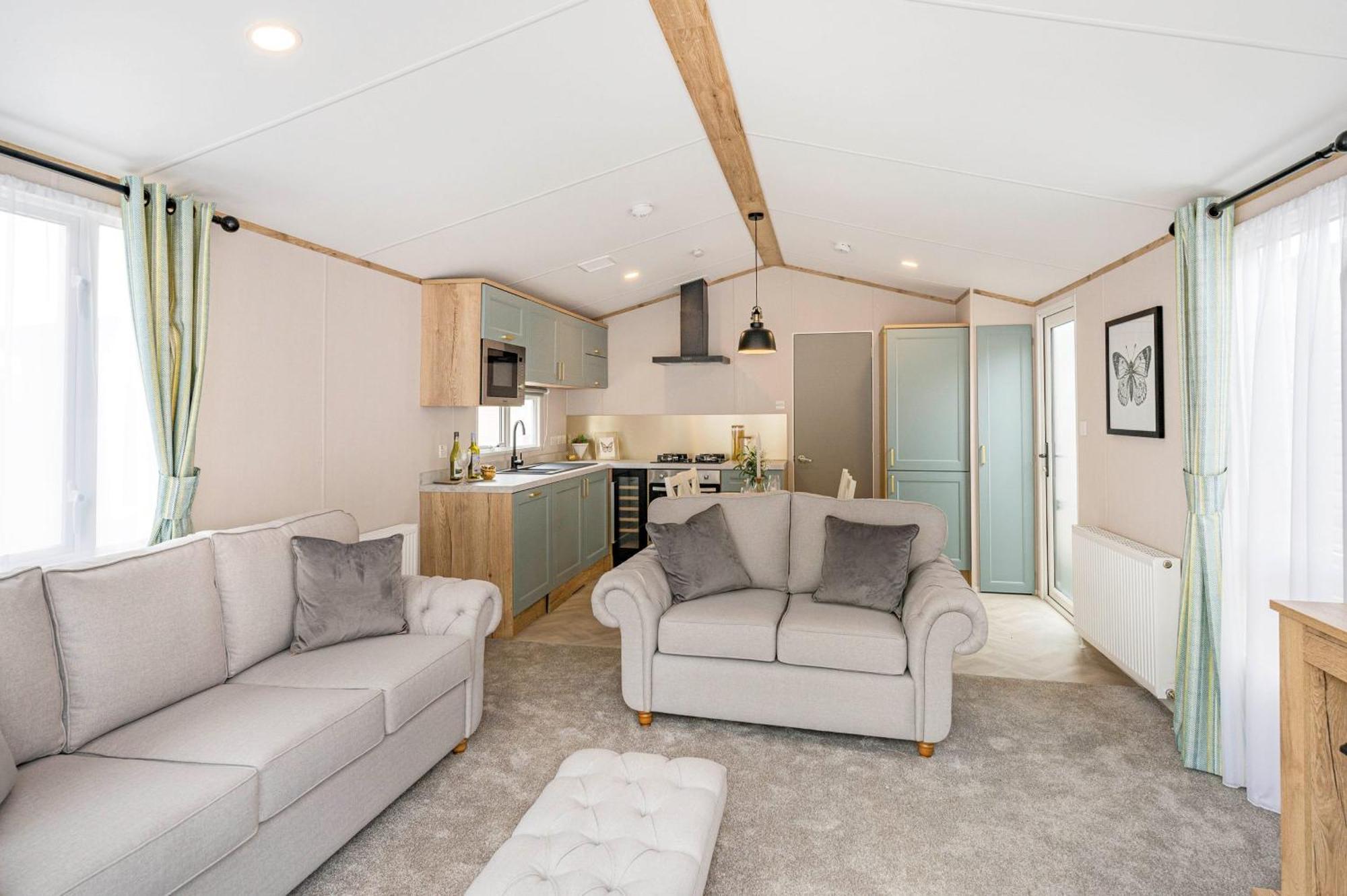 Emma'S Sea View 2-Bedroom Caravan At Durdle Door Near Wareham Dorset 웨스트 룰워스 외부 사진